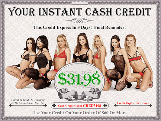 Don't Lose Your Money! Your Unused Credit For $31.98 Will Expire In 72 Hours! Use Code: CRED3198